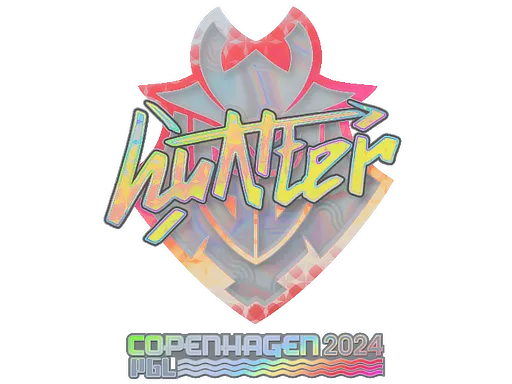 Sticker | huNter- (Holo) | Copenhagen 2024