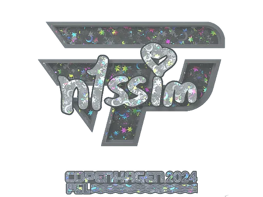 Sticker | n1ssim (Glitter) | Copenhagen 2024