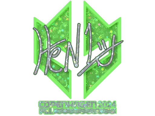 Sticker | HEN1 (Glitter) | Copenhagen 2024