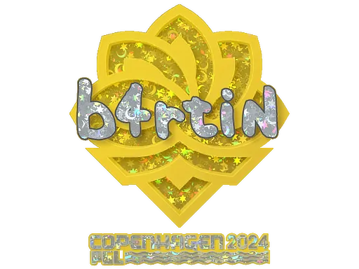 Sticker | b4rtiN (Glitter) | Copenhagen 2024