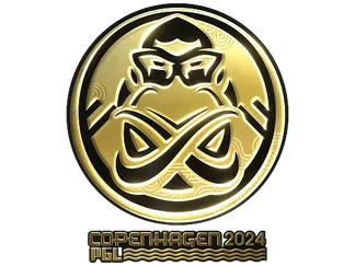 Sticker | ENCE (Gold) | Copenhagen 2024