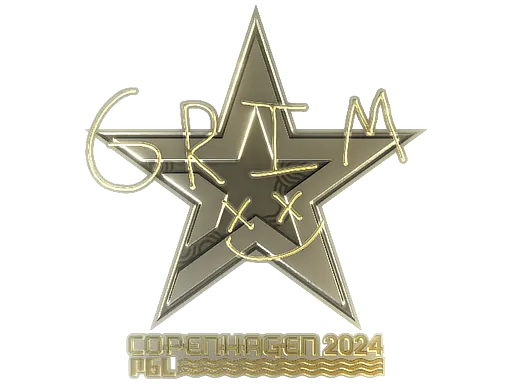 Sticker | Grim (Gold) | Copenhagen 2024
