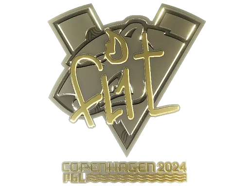 Sticker | FL1T (Gold) | Copenhagen 2024