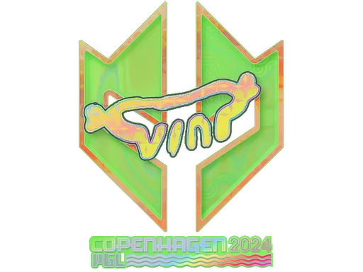 Sticker | VINI (Holo) | Copenhagen 2024