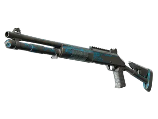 XM1014 | VariCamo Blue (Battle-Scarred)