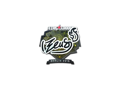 Sticker | Zeus (Foil) | Berlin 2019