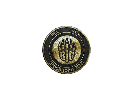Patch | BIG (Gold) | Stockholm 2021