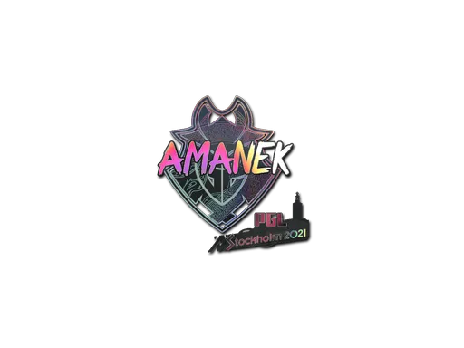 Sticker | AMANEK (Holo) | Stockholm 2021