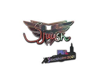 Sticker | sjuush (Holo) | Stockholm 2021