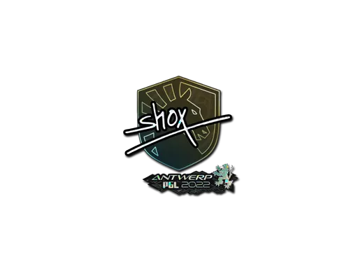 Sticker | shox (Glitter) | Antwerp 2022