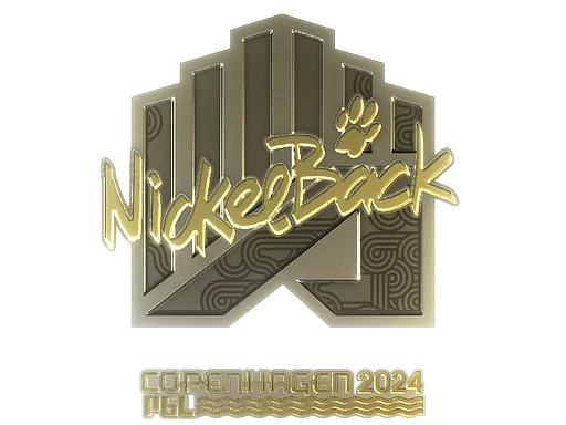 Sticker | NickelBack (Gold) | Copenhagen 2024