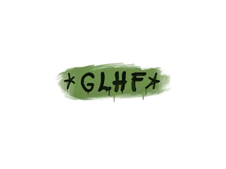 Sealed Graffiti | GLHF (Battle Green)