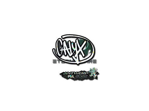 Sticker | Calyx (Glitter) | Antwerp 2022