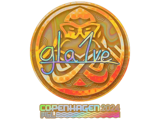 Sticker | gla1ve (Holo) | Copenhagen 2024