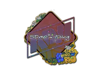 Sticker | sdy (Glitter) | Rio 2022