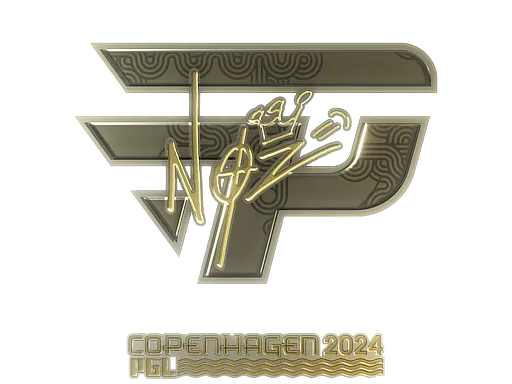 Sticker | NQZ (Gold) | Copenhagen 2024