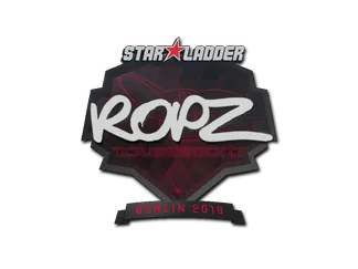 Sticker | ropz | Berlin 2019
