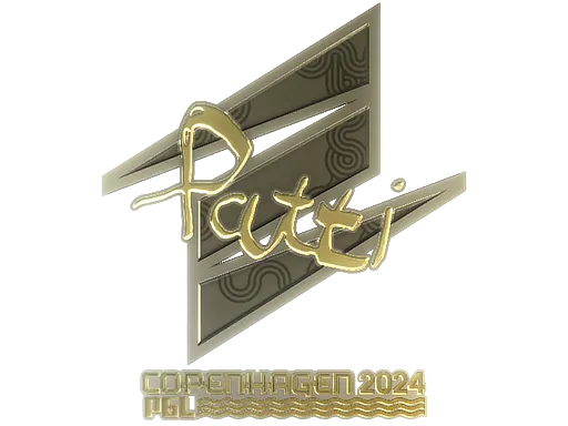 Sticker | Patti (Gold) | Copenhagen 2024
