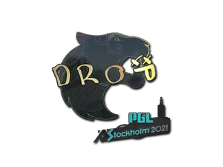 Sticker | drop (Holo) | Stockholm 2021