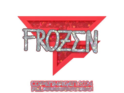 Sticker | frozen (Glitter) | Copenhagen 2024
