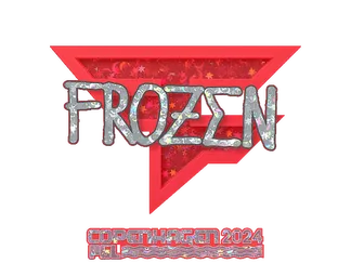 Sticker | frozen (Glitter) | Copenhagen 2024