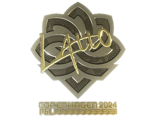 Sticker | latto (Gold) | Copenhagen 2024
