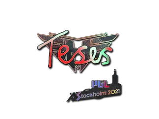 Sticker | TeSeS (Holo) | Stockholm 2021