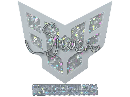 Sticker | sjuush (Glitter) | Copenhagen 2024