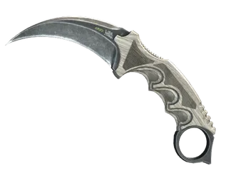 ★ StatTrak™ Karambit | Black Laminate (Minimal Wear)
