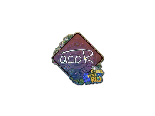 Sticker | acoR (Glitter) | Rio 2022