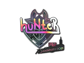 Sticker | huNter- (Holo) | Stockholm 2021