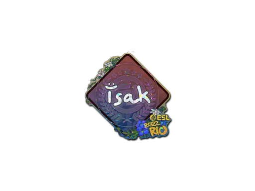 Sticker | isak (Glitter) | Rio 2022
