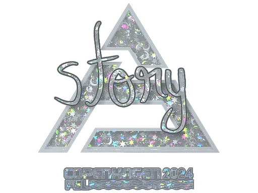 Sticker | story (Glitter) | Copenhagen 2024