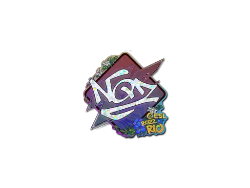 Sticker | NQZ (Glitter) | Rio 2022
