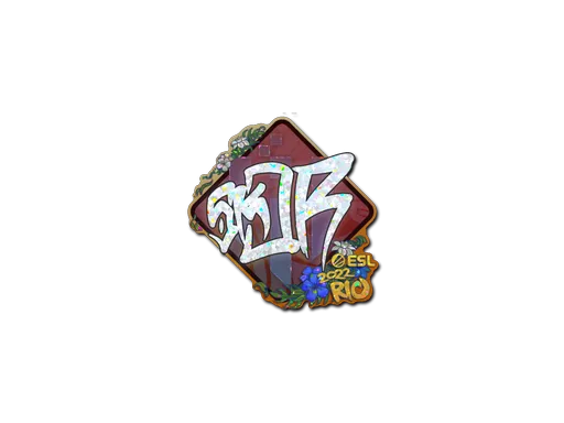 Sticker | sk0R (Glitter) | Rio 2022