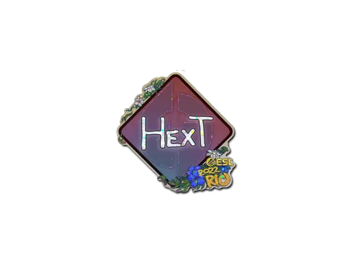 Sticker | HexT (Glitter) | Rio 2022
