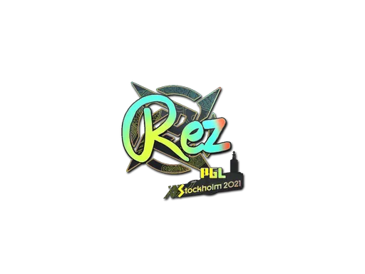 Sticker | REZ (Holo) | Stockholm 2021