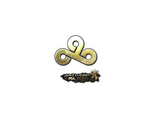 Sticker | Cloud9 (Gold) | Antwerp 2022
