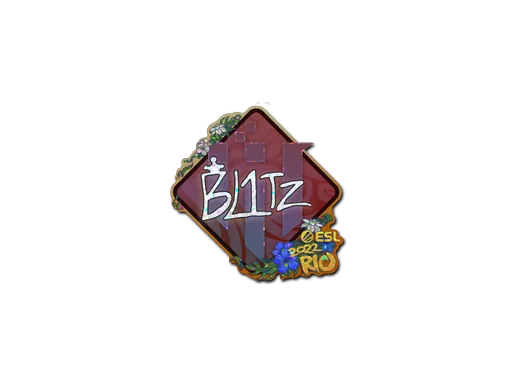 Sticker | bLitz (Glitter) | Rio 2022