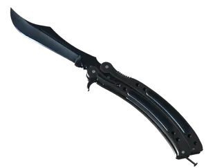 ★ Butterfly Knife | Blue Steel (Factory New)