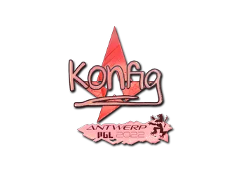 Sticker | k0nfig (Holo) | Antwerp 2022