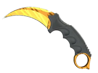 ★ StatTrak™ Karambit | Tiger Tooth (Minimal Wear)
