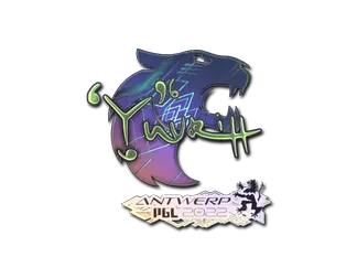 Sticker | yuurih (Holo) | Antwerp 2022
