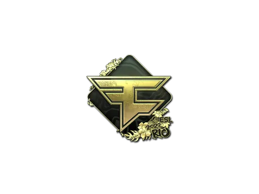 Sticker | FaZe Clan (Gold) | Rio 2022