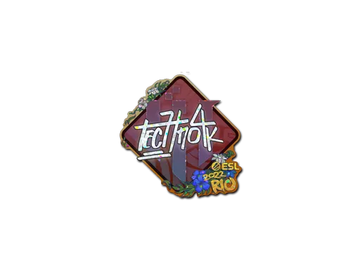 Sticker | Techno4K (Glitter) | Rio 2022
