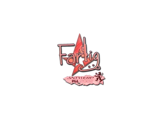 Sticker | Farlig (Holo) | Antwerp 2022