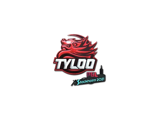 Sticker | Tyloo (Foil) | Stockholm 2021