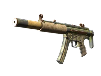 MP5-SD | Savannah Halftone (Battle-Scarred)