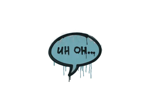 Sealed Graffiti | Uh Oh