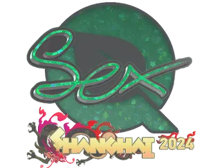 Sticker | dexter (Glitter) | Shanghai 2024